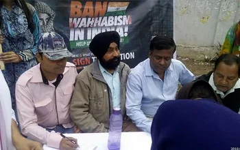 Ban Wahhabism Campaign in Delhi, India