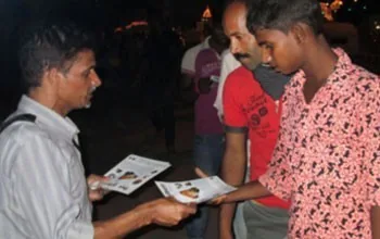 KAF spreads the message of Kalki Avatar in Chhatarpur, India!