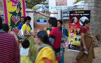 Promulgation in Bangalore City, India — Leafleting in India