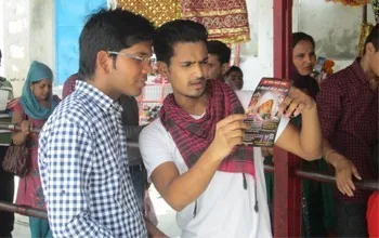 Thousands Embrace our Message at the Kalka Mandir, New Delhi